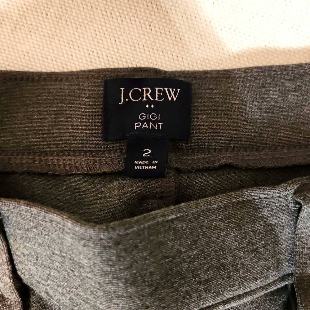 J. Crew The Gigi Casual Pants Leggings Size 2 | Women's Pants - Picture 7 of 9